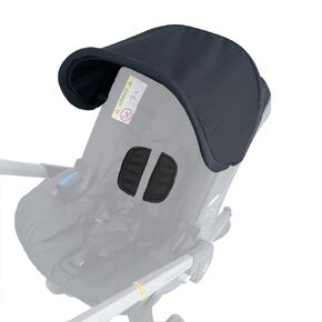 AICTIMO Stroller Replacement Accessories Canopy, Protection Shield, Textile Sun Shade Compatible with Doona Car Seat & Stroller (Light Pink)