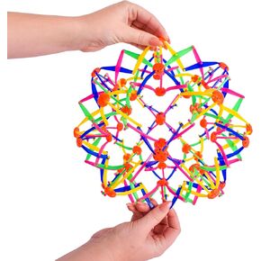 Sunny Days Entertainment Expandable Ball – Breathing Toy Sphere for Kids & Adults – Expands from 6.5’’ to 13’ in Kuwait