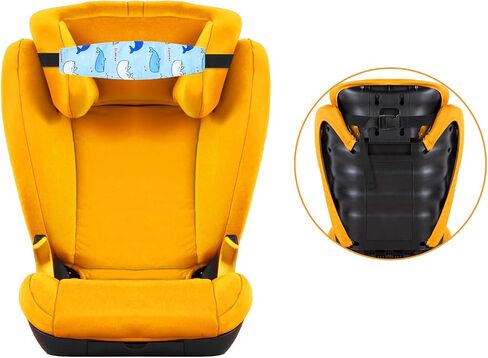 Baby Carseat Head Support,Car seat Straps Pillow Support Ban,Stroller Neck Relief Strap Headrest,Slumber Sling Sleep Positioner for Toddler Infants Child Children Kids(Gery) in Saudi Arabia