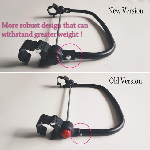 SeedFuture Stroller Footrest Black for Babyzen YOYO, Stroller Accessories Baby Leg Rest Fits Babyzen YOYO YOYO+ YOYO2 Baby Time, 8.5 Inch Long Extend Infant Pram Footboard in Kuwait