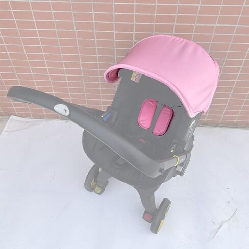Stroller Replacement Accessories Canopy, Protection Shield, Textile Sun Shade Compatible with Doona Car Seat & Stroller (Light Pink) in Saudi Arabia