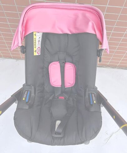Stroller Replacement Accessories Canopy, Protection Shield, Textile Sun Shade Compatible with Doona Car Seat & Stroller (Light Pink) in Saudi Arabia