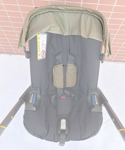 Stroller Replacement Accessories Canopy, Protection Shield, Textile Sun Shade Compatible with Doona Car Seat & Stroller (Light Pink) in Saudi Arabia