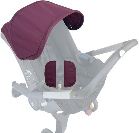 Stroller Replacement Accessories Canopy, Protection Shield, Textile Sun Shade Compatible with Doona Car Seat & Stroller (Light Pink) in Saudi Arabia