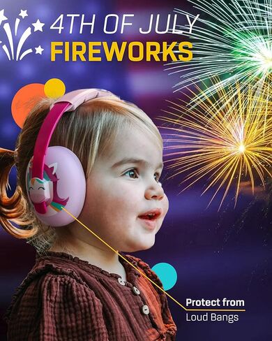 سماعات الرأس Vanderfields Baby Ear Protection Cancelling للرضع والأطفال الصغار والرضع من عمر 3 أشهر إلى سنتين in Saudi Arabia