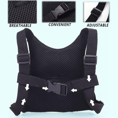 Toddler Leash for Kids-Baby Child Harness with Anti Lost Wrist Link for Boys/Girls (Blue+Black) in Saudi Arabia