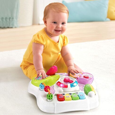 VTech Sit-To-Stand Learn and Discover Table, Pink in Saudi Arabia