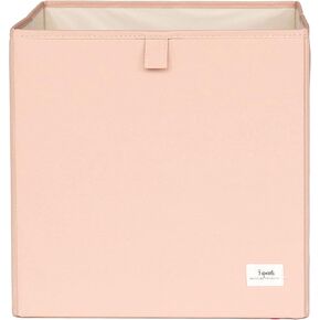 3 Sprouts Recycled Fabric Cube Storage Bin - 13 Inch Collapsible Organizer for Cube Shelving Systems, Kids Cubby Bins - Clay in Saudi Arabia