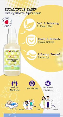 معطر روائح علاجية بخلاصة الأوكالبتوس إيز من كاليفورنيا بيبي (195 مل) in Kuwait