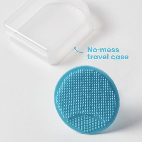 فريدا بيبي ديرمافريدا فرشاة سيليكون للاستحمام سكين سوثر للأطفال | أساسيات الأطفال للبشرة الجافة وغطاء المهد والأكزيما (عبوة واحدة) in Kuwait