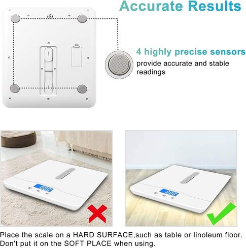 ميزان الحيوانات الأليفة الرقمي MINDPET-MED، مقياس الأطفال، الدقة ±0.08 أونصة، بحد أقصى 30 كجم/66 رطلاً، تثبيت تلقائي، تصميم متكامل بدون تفكيك، مناسب للقطط والكلاب الصغيرة والرضع والأطفال الصغار in Kuwait