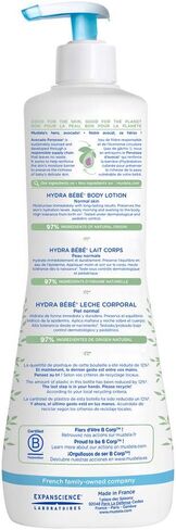 Mustela Hydra Bebe Body Lotion - Daily Moisturizing Baby Lotion with Natural Avocado, Jojoba & Sunflower Oil – Various Sizes in Saudi Arabia