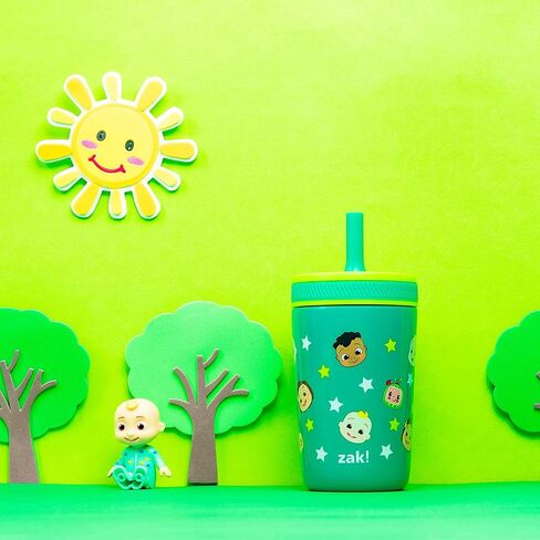 Zak Designs Disney Winnie the Pooh Kelso Toddler Cups For Travel or At Home, 12oz Vacuum Insulated Stainless Steel Sippy Cup With Leak-Proof Design is Perfect For Kids (Winnie the Pooh & Friends) in Kuwait