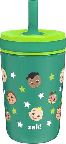 Zak Designs Disney Winnie the Pooh Kelso Toddler Cups For Travel or At Home, 12oz Vacuum Insulated Stainless Steel Sippy Cup With Leak-Proof Design is Perfect For Kids (Winnie the Pooh & Friends) in Kuwait
