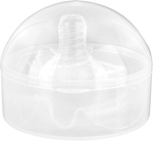 Silicone Premium Nipple Shield, One pcs Breastfeeding Assistance with Short Term Latch On Difficulties, Super Soft, Flexible, 100% Silicone, BPA and BPS Free in Saudi Arabia