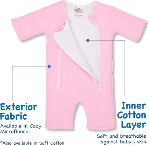 Baby Merlin's Magic Merlin Sleepsuit - Microfleece Baby Transition Swaddle - Sleep Suit - Infants 3-6 Months and 6-9 Months in Kuwait
