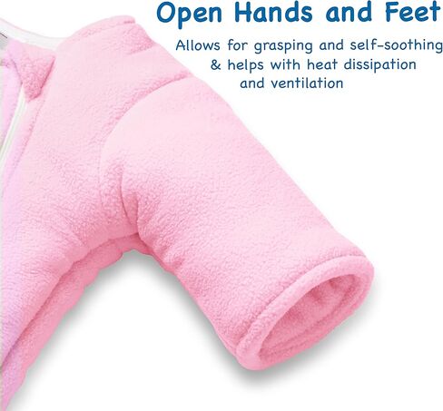 Baby Merlin's Magic Merlin Sleepsuit - Microfleece Baby Transition Swaddle - Sleep Suit - Infants 3-6 Months and 6-9 Months in Kuwait