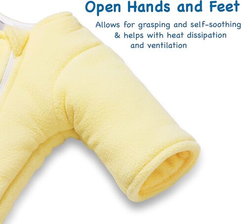 Baby Merlin's Magic Merlin Sleepsuit - Microfleece Baby Transition Swaddle - Sleep Suit - Infants 3-6 Months and 6-9 Months in Kuwait