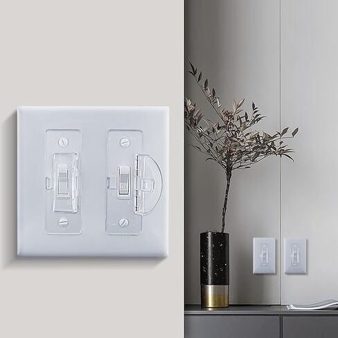 Roxiuc Switch Guard - Light Switch Cover Guard - Childproof - Clear (1pc) in Saudi Arabia