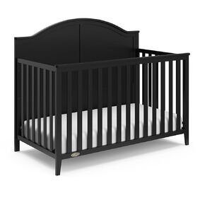 سرير أطفال Graco Wilfred 5 في 1 قابل للتحويل (Espresso) - معتمد من GREENGUARD Gold، يتحول إلى سرير طفل صغير وسرير كامل الحجم، يناسب مرتبة سرير أطفال قياسية كاملة الحجم، قاعدة دعم مرتبة قابلة للتعديل in Kuwait