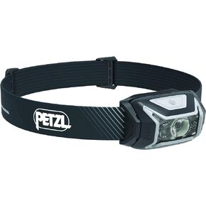 مصباح أمامي Petzl ACTIK CORE - ضوء قوي وقابل لإعادة الشحن بقوة 600 لومن مع إضاءة حمراء للمشي لمسافات طويلة والتسلق والتخييم