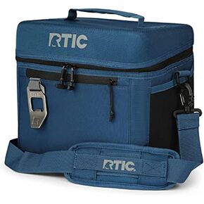 RTIC 15 Can Everyday Cooler, Soft Sided Portable Insulated Cooling for Lunch, Beach, Drink, Beverage, Travel, Camping, Picnic, for Men and Women