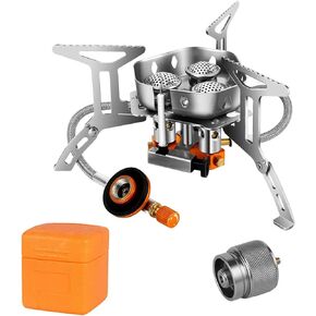 Peidesi 5800W Windproof Camping Gas Stove Portable Outdoor Camping Furnace Folding Wild Camp Gas Burner Backpacking Stove for Hiking in Saudi Arabia