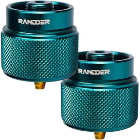 Propane to Butane Adapter Camping Stove Adapter Gas Converter 16 oz Propane Tank Input EN417 Valve Output Camp Fuel Refill Adapter for Outdoor Backpack Hiking (Dark Green X 1 Pack) in Saudi Arabia