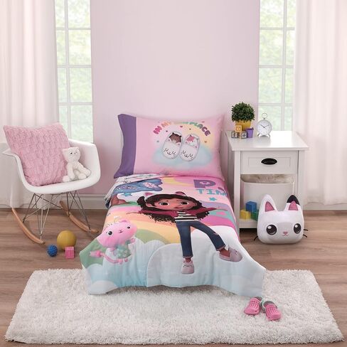NoJo Disney Frozen Winter Cheer Lavender, Aqua and White Anna, Elsa and Olaf 2 Piece Toddler Sheet Set - Fitted Bottom Sheet and Reversible Pillowcase in Saudi Arabia