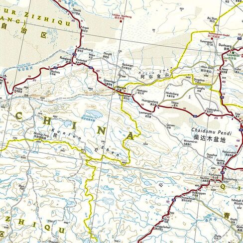 China: Travel Maps International in Saudi Arabia