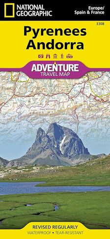 Pyrenees And Andorra: Travel Maps International in Saudi Arabia