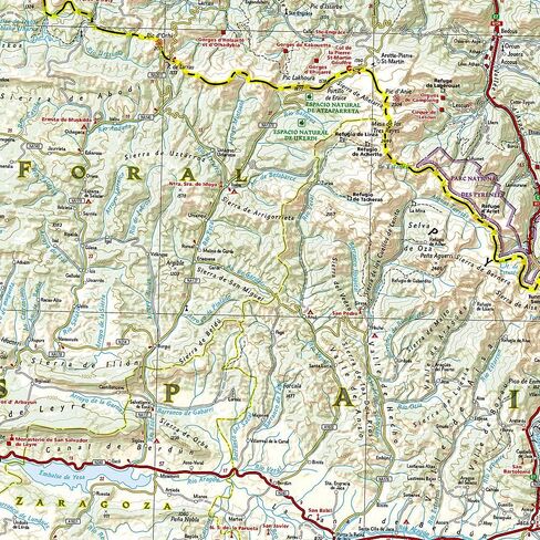 Pyrenees And Andorra: Travel Maps International in Saudi Arabia
