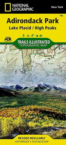Lake Placid/high Peaks, Adirondack Park: Trails Illustrated Other in Saudi Arabia