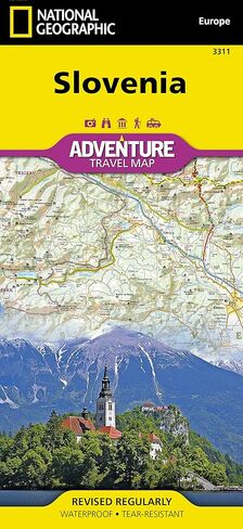 Slovenia Map (National Geographic Adventure Map, 3311) in Saudi Arabia
