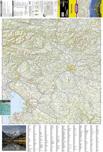 Slovenia Map (National Geographic Adventure Map, 3311) in Saudi Arabia