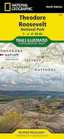 Theodore Roosevelt National Park/maah Daah Hey Trail: Trails Illustrated Nation in Saudi Arabia