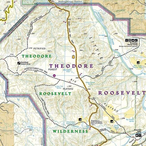 Theodore Roosevelt National Park/maah Daah Hey Trail: Trails Illustrated Nation in Saudi Arabia