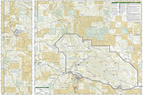 Theodore Roosevelt National Park/maah Daah Hey Trail: Trails Illustrated Nation in Saudi Arabia
