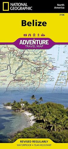 Belize: Travel Maps International Adventure Map in Saudi Arabia