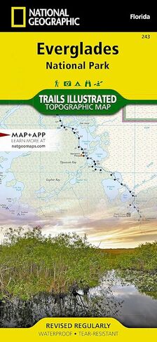 Everglades National Park Map (National Geographic Trails Illustrated Map, 243) in Saudi Arabia