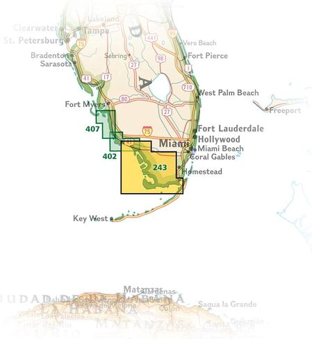 Everglades National Park Map (National Geographic Trails Illustrated Map, 243) in Saudi Arabia