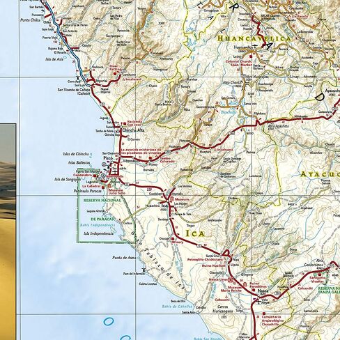 Peru Map (National Geographic Adventure Map, 3404) in Saudi Arabia