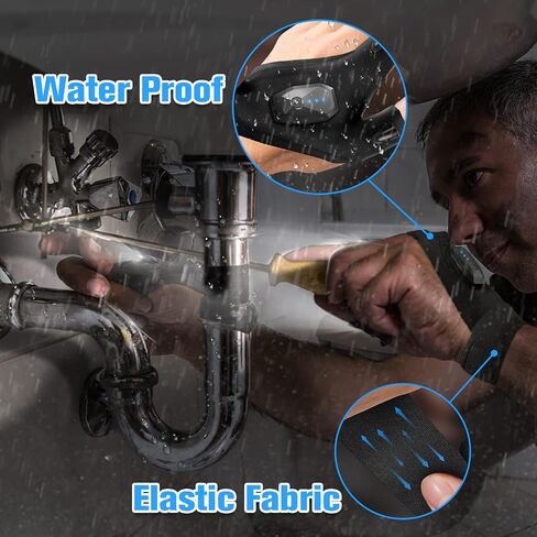 Hinshark Gifts for Men, LED Flashlight Gloves Rechargeable, Cool Tools Gadgets for Men, Birthday Gifts for Dad, Men, Him, Boyfriend, Husband, Unique Fishing Gifts for Men Who Have Everything in Saudi Arabia