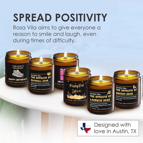 Lacrosse Candle, Lacrosse Gift Ideas for Teen Girls, Lacrosse Themed Gifts for Lacrosse Players Teenagers, Birthday, Christmas, Gift-Ready in Kuwait