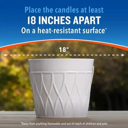 كتر شمعة سيترو جارد سيترونيلا باكيت باللون الابيض، 17 اونصة، 96991 in Kuwait