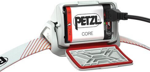 Petzl ACTIK CORE Headlamp - Powerful, Rechargeable 600 Lumen Light with Red Lighting for Hiking, Climbing, and Camping in Kuwait
