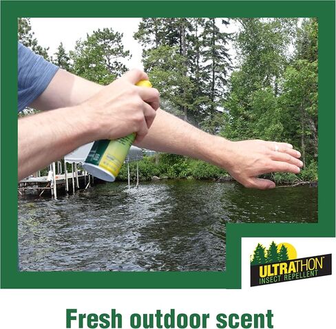 3M Ultrathon Insect Repellent Spray, Splash and Sweat Resistant, 6 oz in Saudi Arabia
