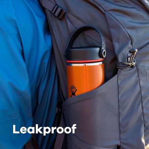زجاجة مياه خفيفة الوزن من سلسلة Hydro Flask Trail مع غطاء مرن ذو فتحة واسعة وعزل فراغ مزدوج الجدار in Kuwait