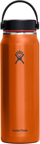 زجاجة مياه خفيفة الوزن من سلسلة Hydro Flask Trail مع غطاء مرن ذو فتحة واسعة وعزل فراغ مزدوج الجدار in Kuwait