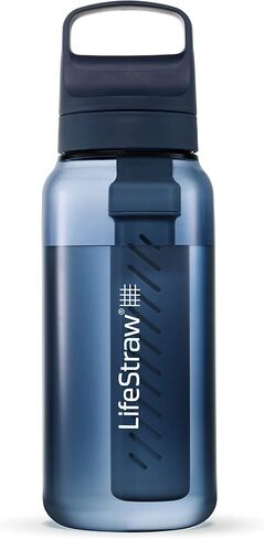 سلسلة LifeStraw Go - زجاجة فلتر مياه خالية من مادة BPA للسفر والاستخدام اليومي in Kuwait